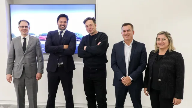 (Austin - Texas, 15/11/2021) Ministro das Comunicações, Fábio Faria durante reunião com Elon Musk, CEO da SpaceX.