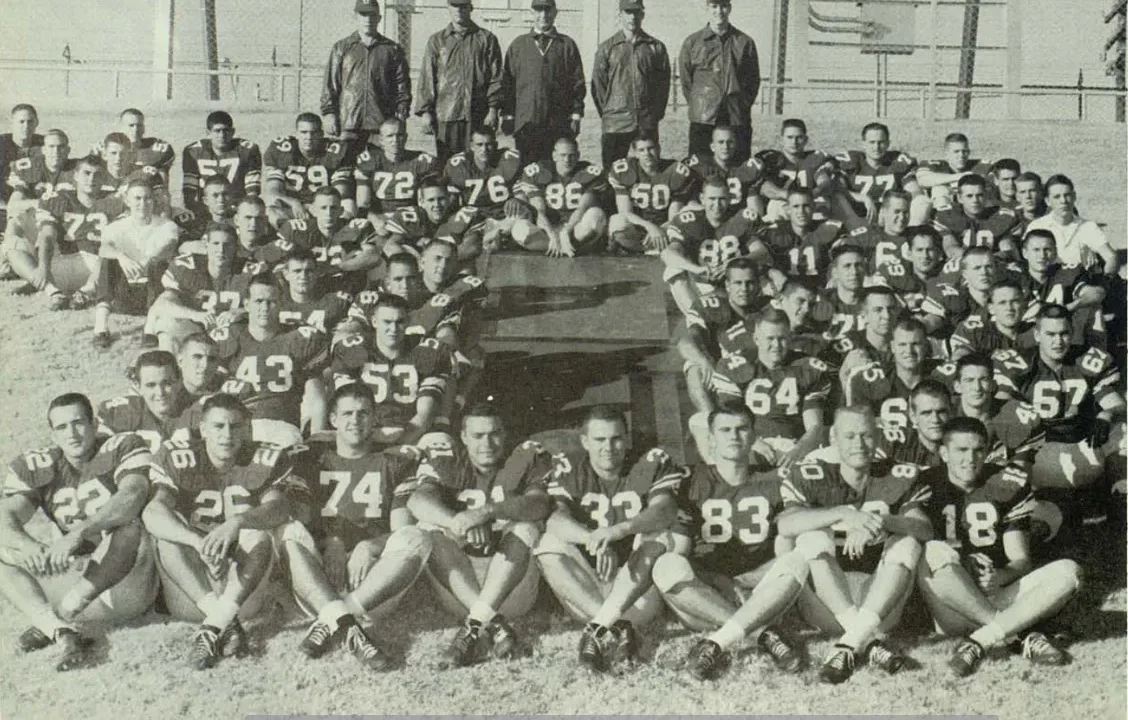 Official portrait of w:1961 Texas Tech Red Raiders football team