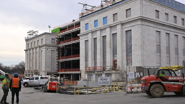 2025 construction Eccles Federal Reserve Building Washington DC