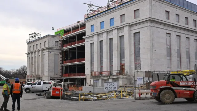 2025 construction Eccles Federal Reserve Building Washington DC