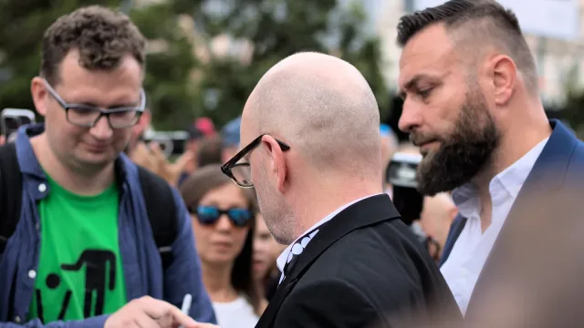 American film director Steven Soderbergh at the 58th Karlovy Vary International Film Festival