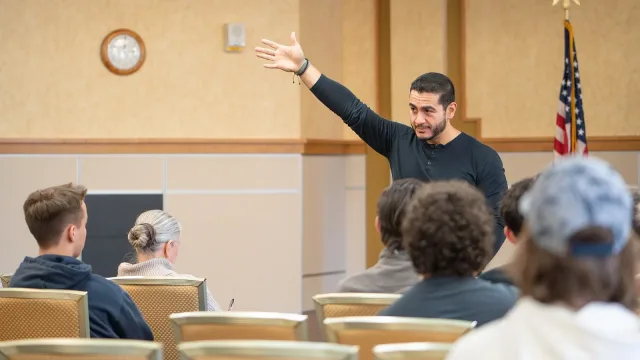 Abdul El-Sayed meet-and-greet by Conlan Houston 10