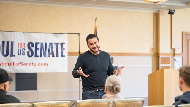 Abdul El-Sayed meet-and-greet by Conlan Houston 9