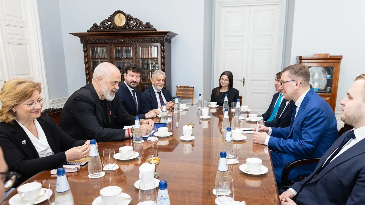 Albanian Prime Minister Edi Rama, 15.05.2026