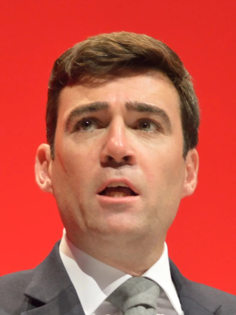 Andy Burnham giving his final Shadow Home Secretary speech at the 2016 Labour Party Conference in Liverpool.