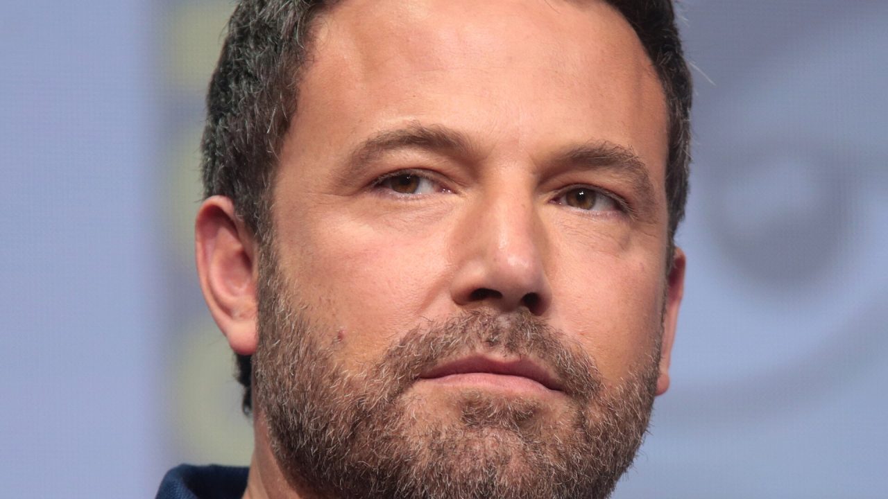 Ben Affleck speaking at the 2017 San Diego Comic-Con International in San Diego, California.
