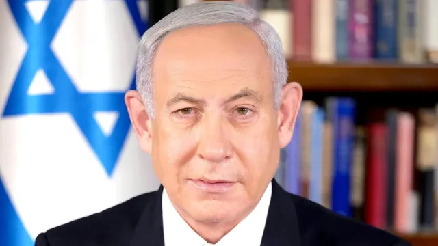 Official portrait of Israel's 9th Prime Minister, Benjamin Netanyahu