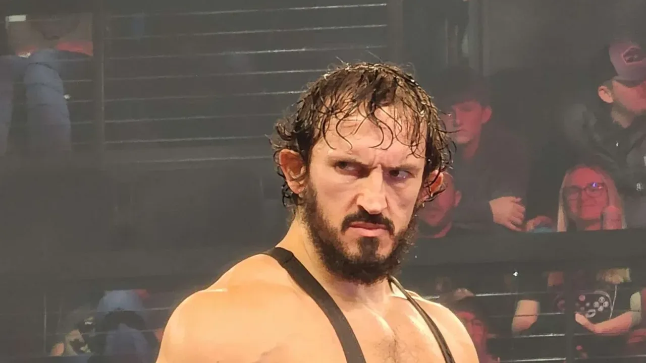 Benjamin "Pac" Satterley, November 26, 2025 before his match with "Speedball" Mike Bailey in Nashville, TN.