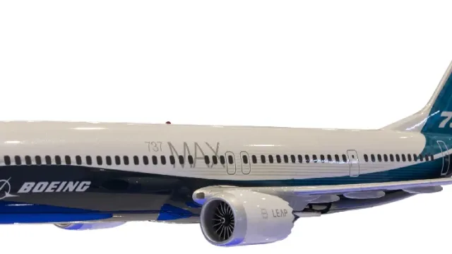 Boeing 737 MAX 10 model at ILA 2018