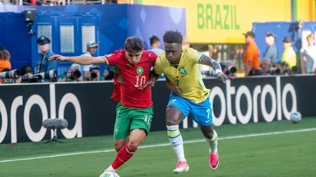 Brahim Diaz Vinicius Junior Brazil V Morocco 13 June 2026-128