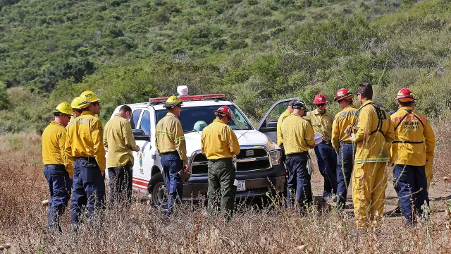CAMP PENDLETON, Calif. – The Camp Pendleton fire Department conducted a hazard reduction burn here, May 21.