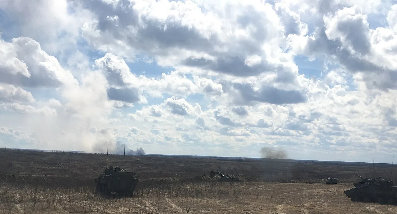 Canadian Combat Team Live Fire Wainwright