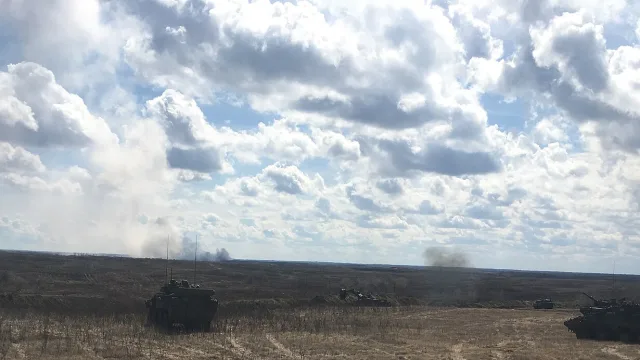 Canadian Combat Team Live Fire Wainwright