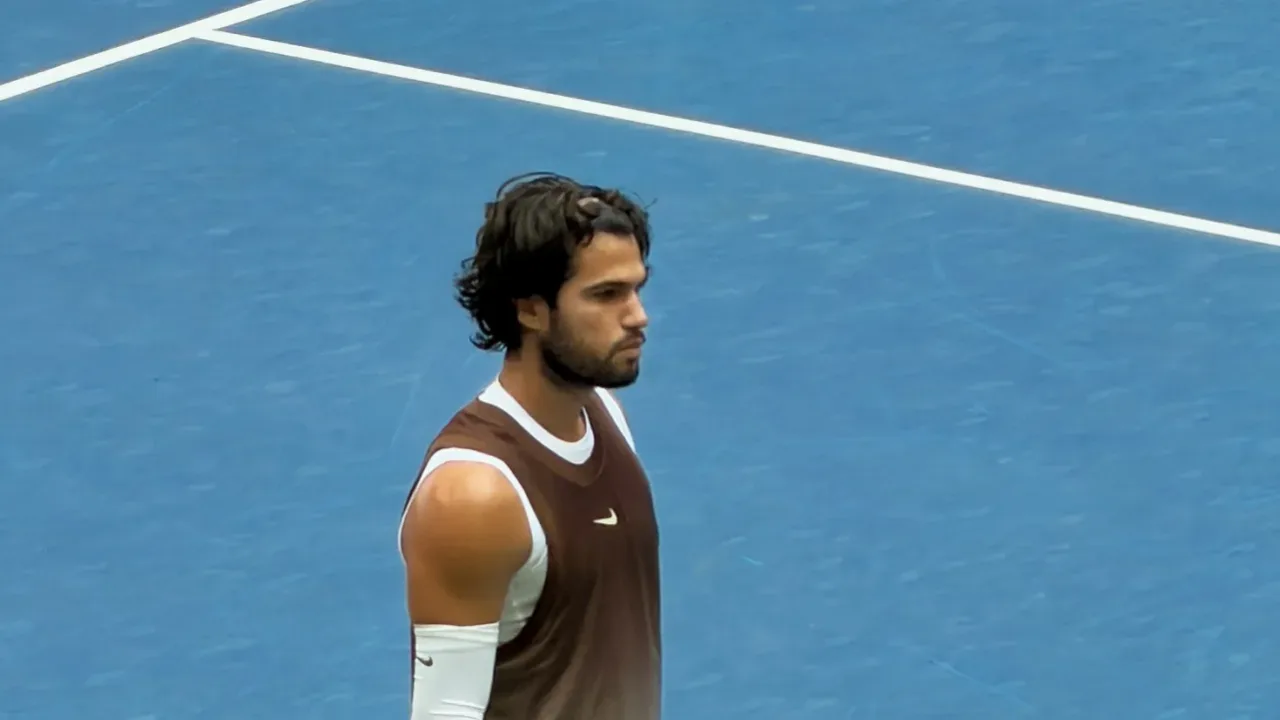 Carlos Alcaraz at the 2026 US Open