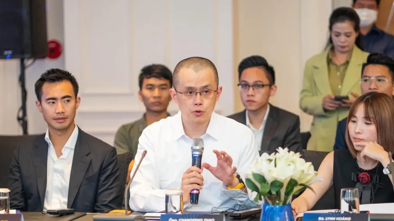 CZ is speaking at Vietnam NFT Summit 2022