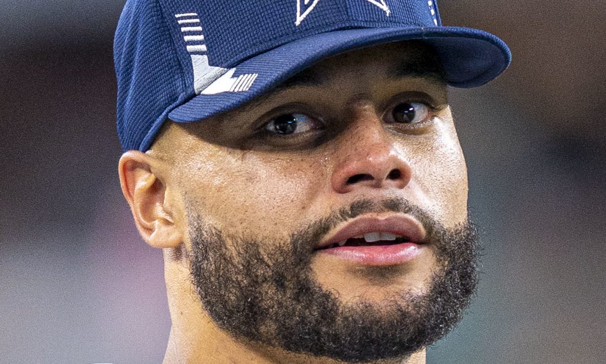 Dak Prescott in 2021 with the Dallas Cowboys
