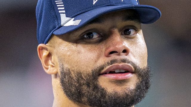 Dak Prescott in 2021 with the Dallas Cowboys