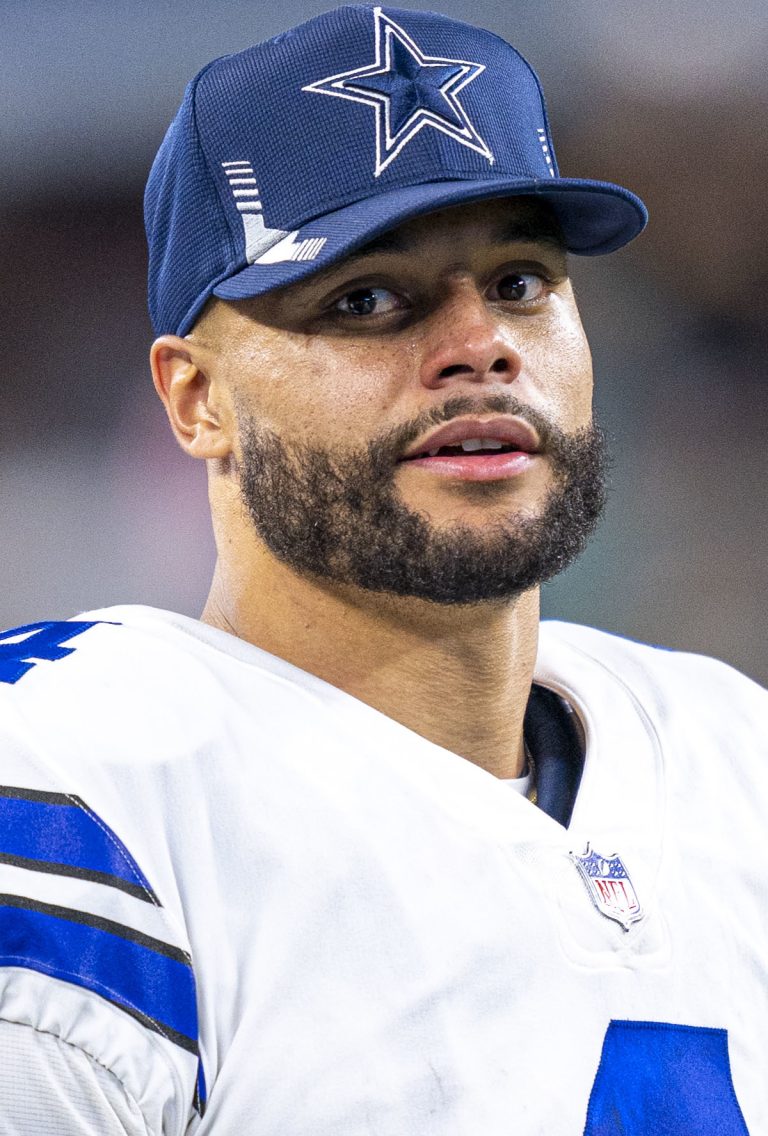 Dak Prescott in 2021 with the Dallas Cowboys