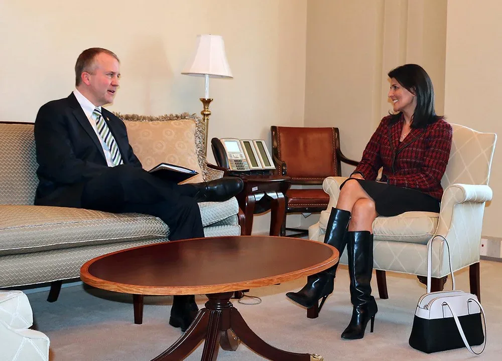 Dan Sullivan and Nikki Haley