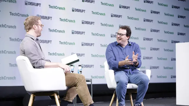 Dario Amodei at TechCrunch Disrupt 2023