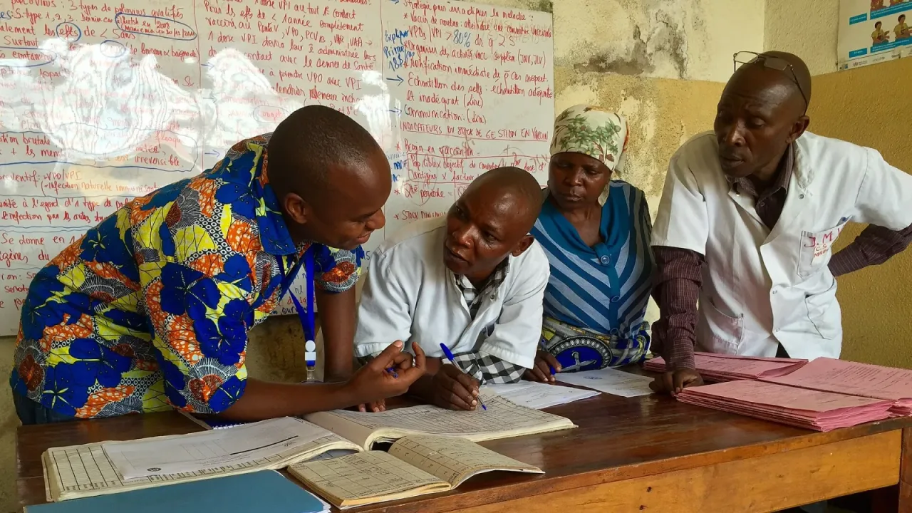 Democratic Republic of Congo Training Healthcare Workers