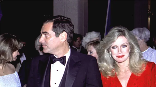 Donna Mills at the Filmex Tribute to Elizabeth Taylor, Dorothy Chandler Pavilion, November 1981.