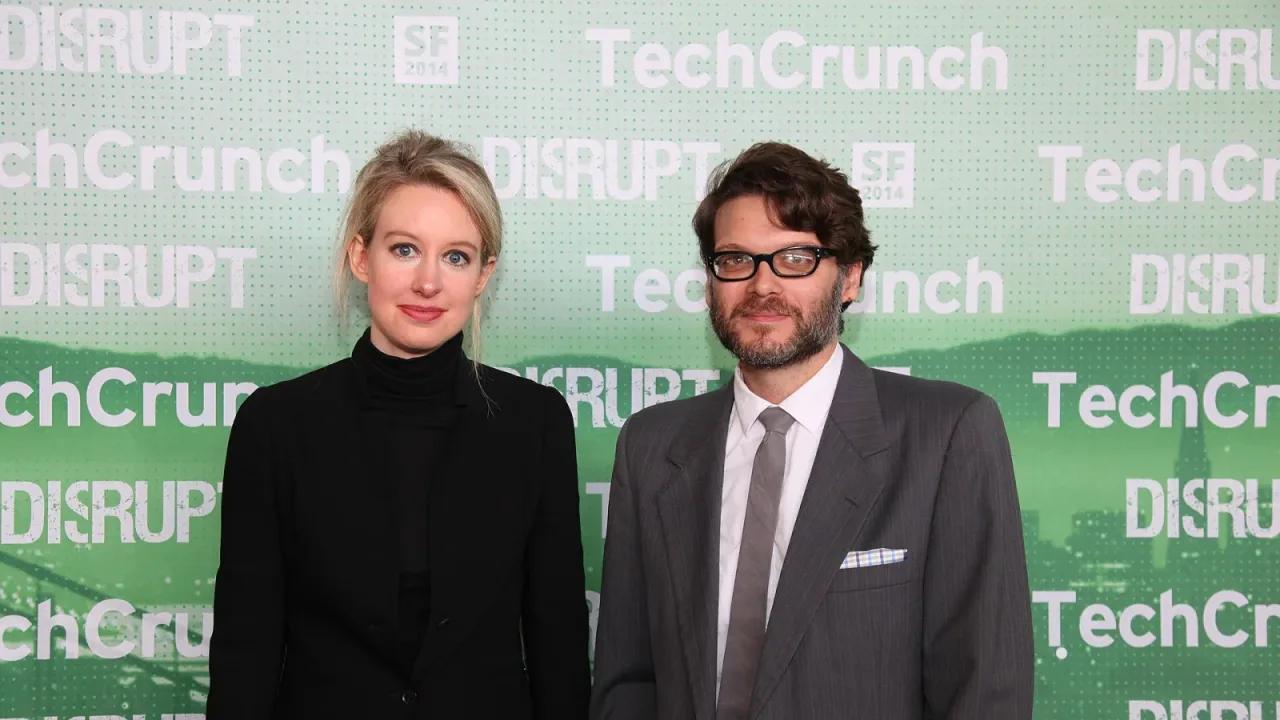Elizabeth Holmes Backstage at TechCrunch Disrupt San Francisco 2014. Photo by Max Morse for TechCrunch.