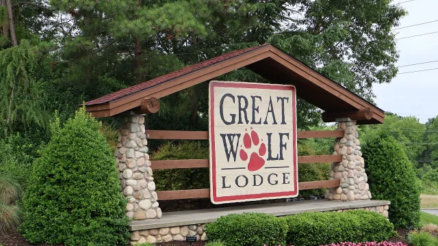 Exterior of Great Wolf Lodge Charlotte/Concord in Cabarrus County, North Carolina.