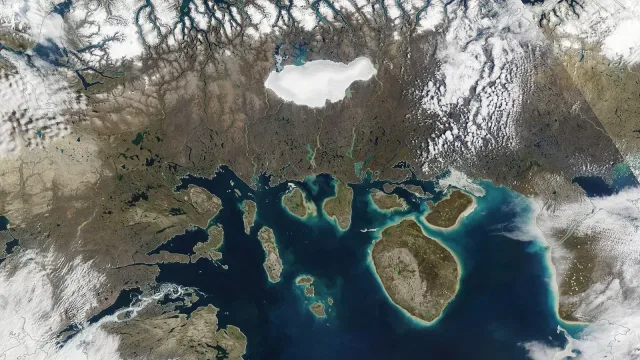 Foxe Basin and Baffin Island (MODIS )