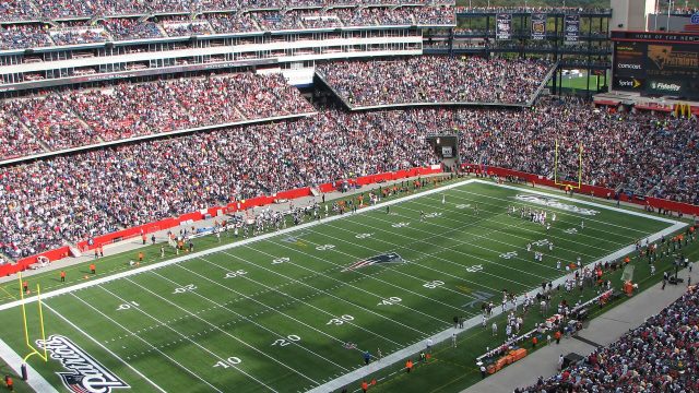 Gillette Stadium, home of the New England Patriots, Foxboro, Massachusetts, USA