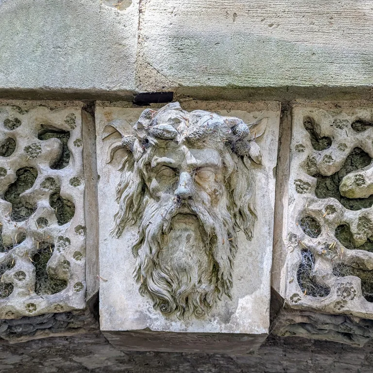 Dry Arch Bridge In Croome Park (bridge in Croome D'abitot, Malvern Hills, Worcestershire, England, UK)