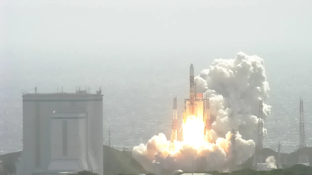 H-IIA Launch Vehicle Flight 13, launching lunar orbiter "KAGUYA" (SELENE:SELenological and ENgineering Explorer)