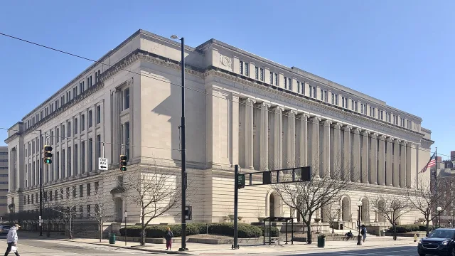 The Hamilton County Courts have occupied this spot at the terminus of Court Street along Main Street for two centuries.