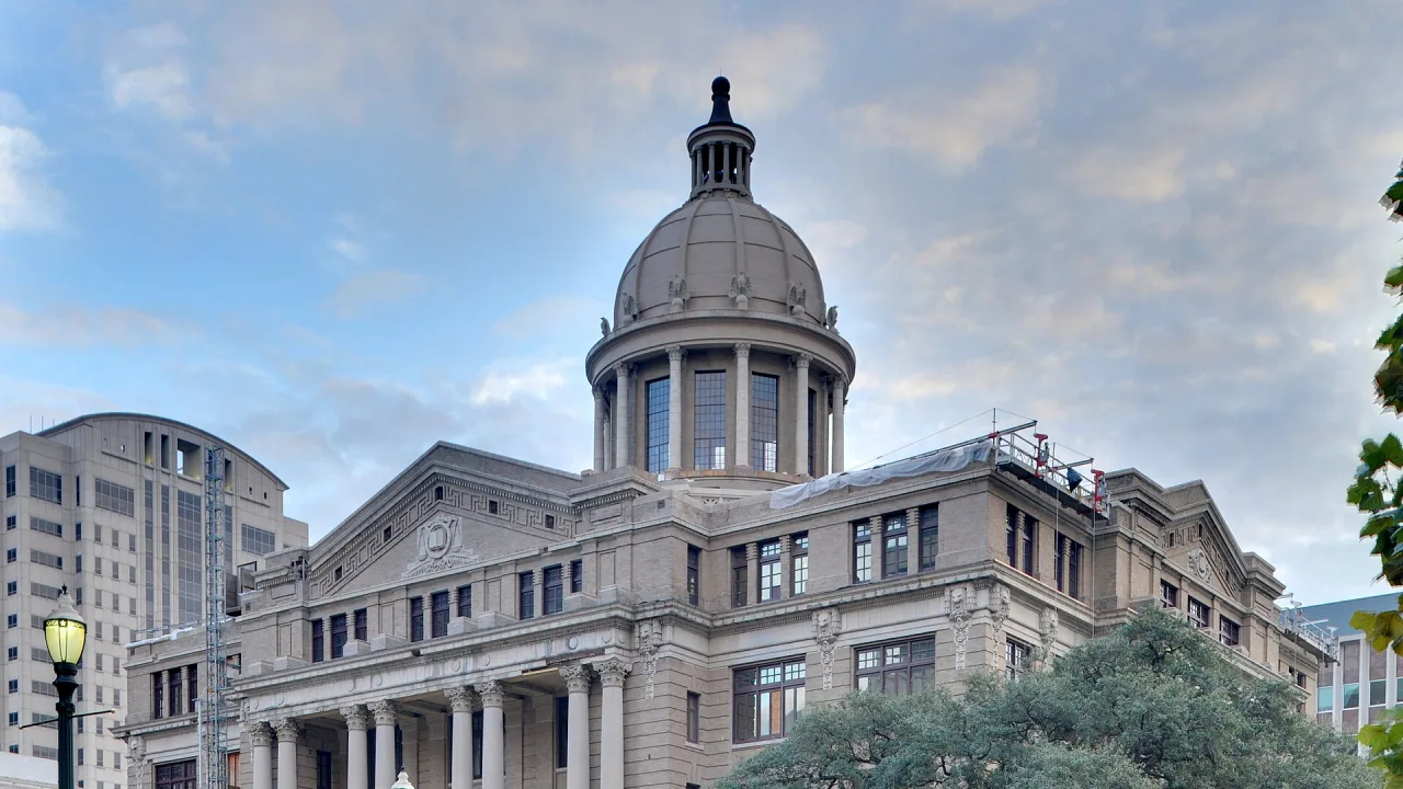 Harris County Courthouse of 1910 Houston (HDR)
