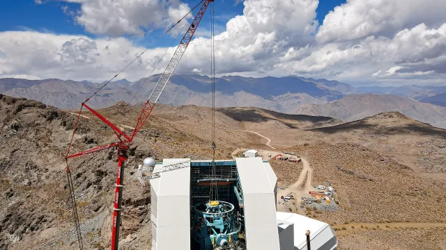 Heavy Lifting at Vera C. Rubin Observatory