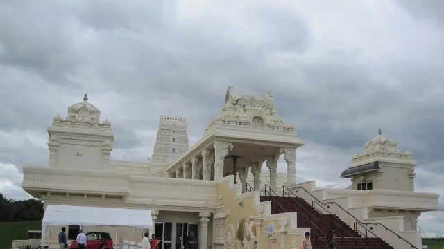 The Sri Venkateswara Swami Temple of Greater Chicago, in Aurora, Illinois, August 2009