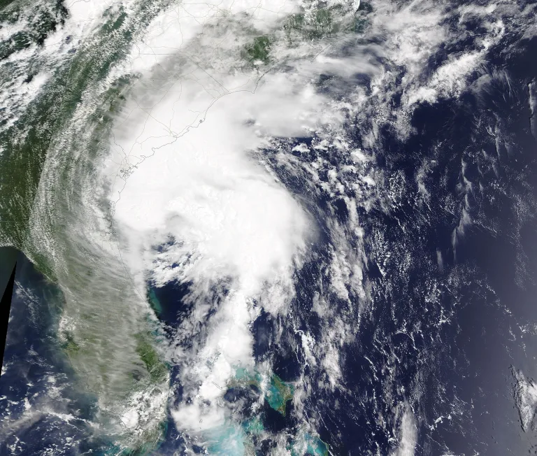 Hurricane Isaias (MODIS )