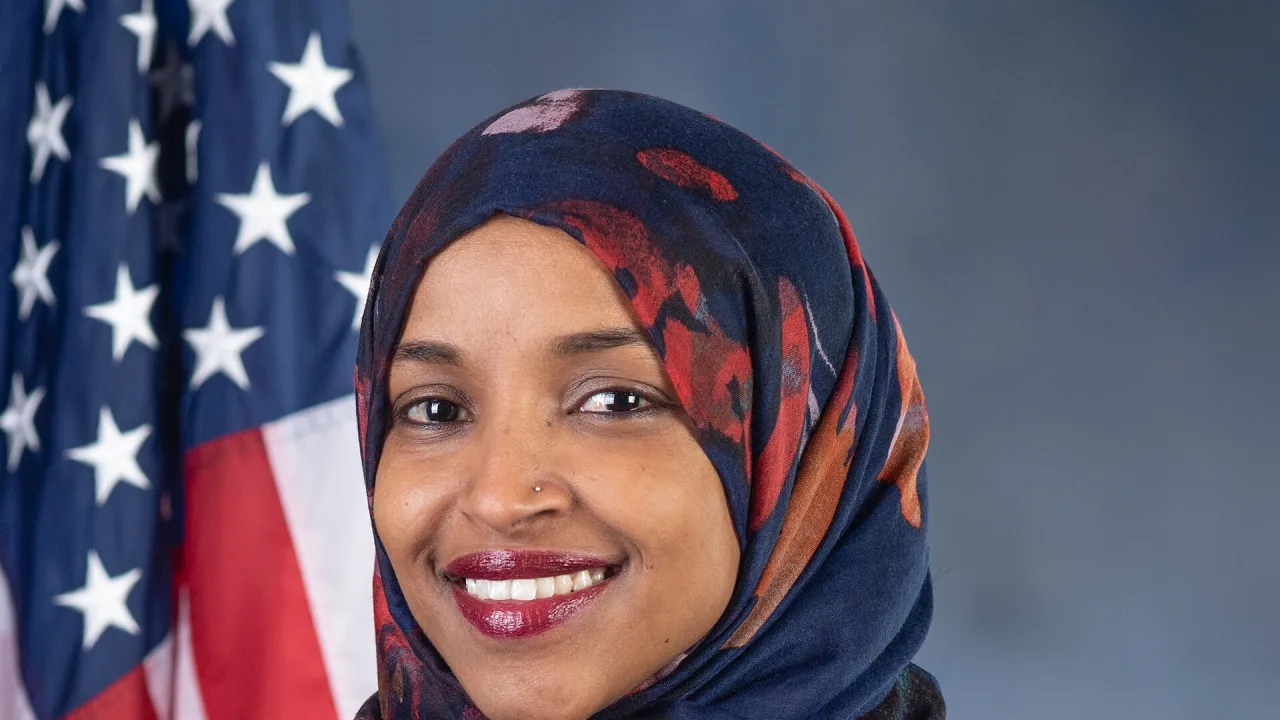 Ilhan Omar, official portrait, 116th Congress A