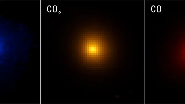 Interstellar Comet 3I ATLAS (NIRSpec IFU)