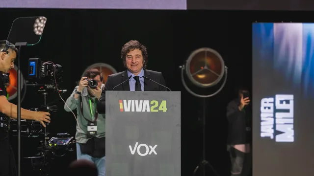 Javier Milei in May 2024