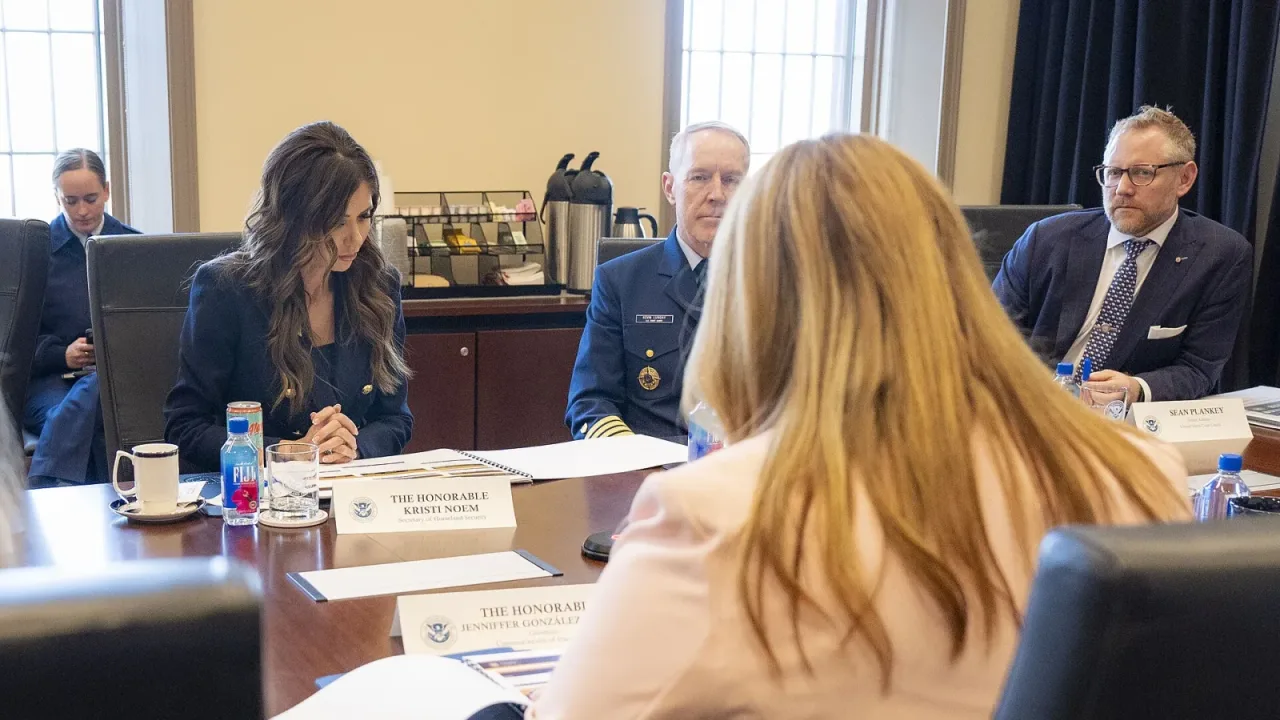 Jennifer Gonzalez-Colón, Governor of Puerto Rico visit to Department of Homeland security (DHS) Headquarters in Washington D…