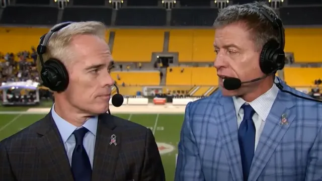 Joe Buck and Troy Aikman in 2018