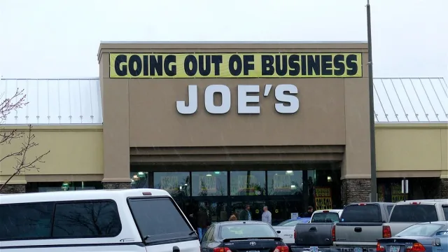 Joe's Going out of Business