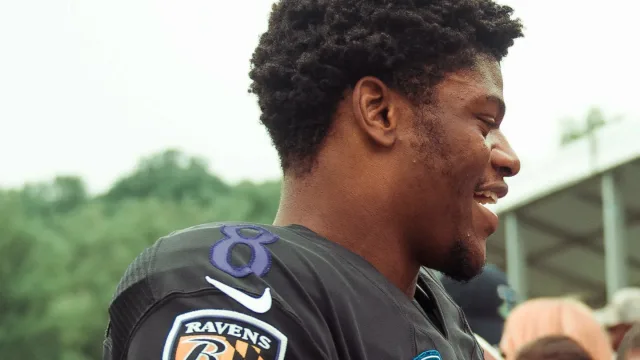 Lamar jackson ravens camp 2018