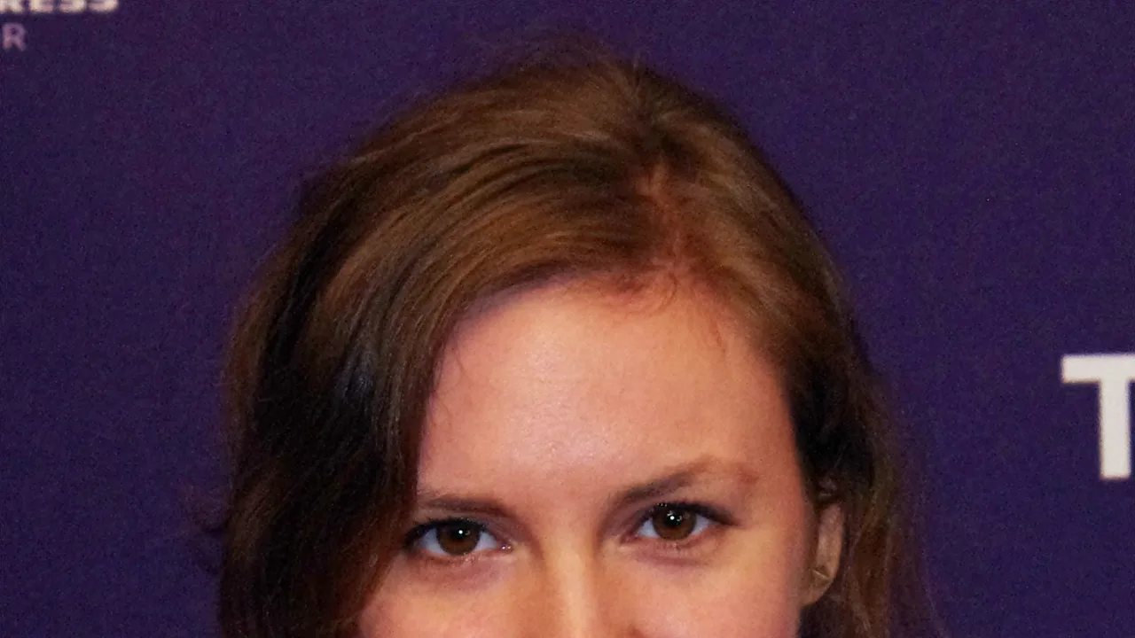 Lena Dunham at the 2012 Tribeca Film Festival premiere of The Russian Winter.