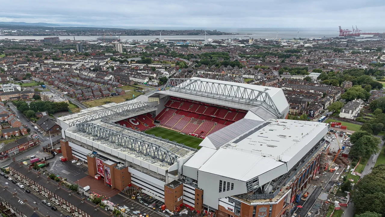 Anfield Road Stadium, Liverpool, England, United Kingdom