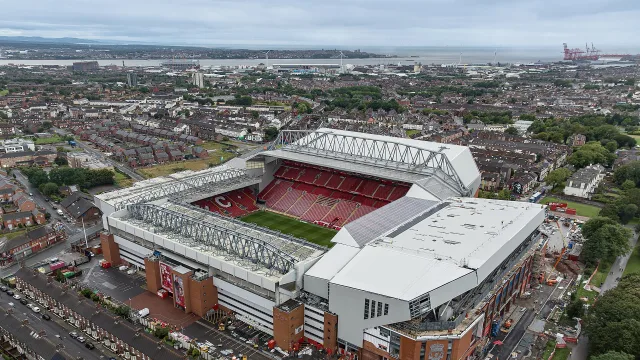 Anfield Road Stadium, Liverpool, England, United Kingdom