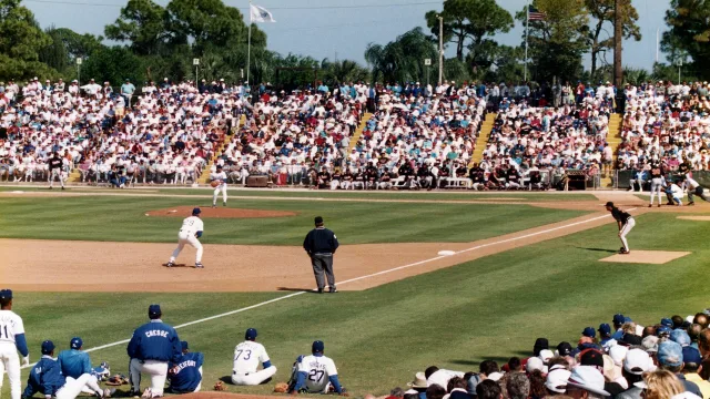 Los Angeles Dodgers spring training at Holman Stadium, Dodgertown, 1994