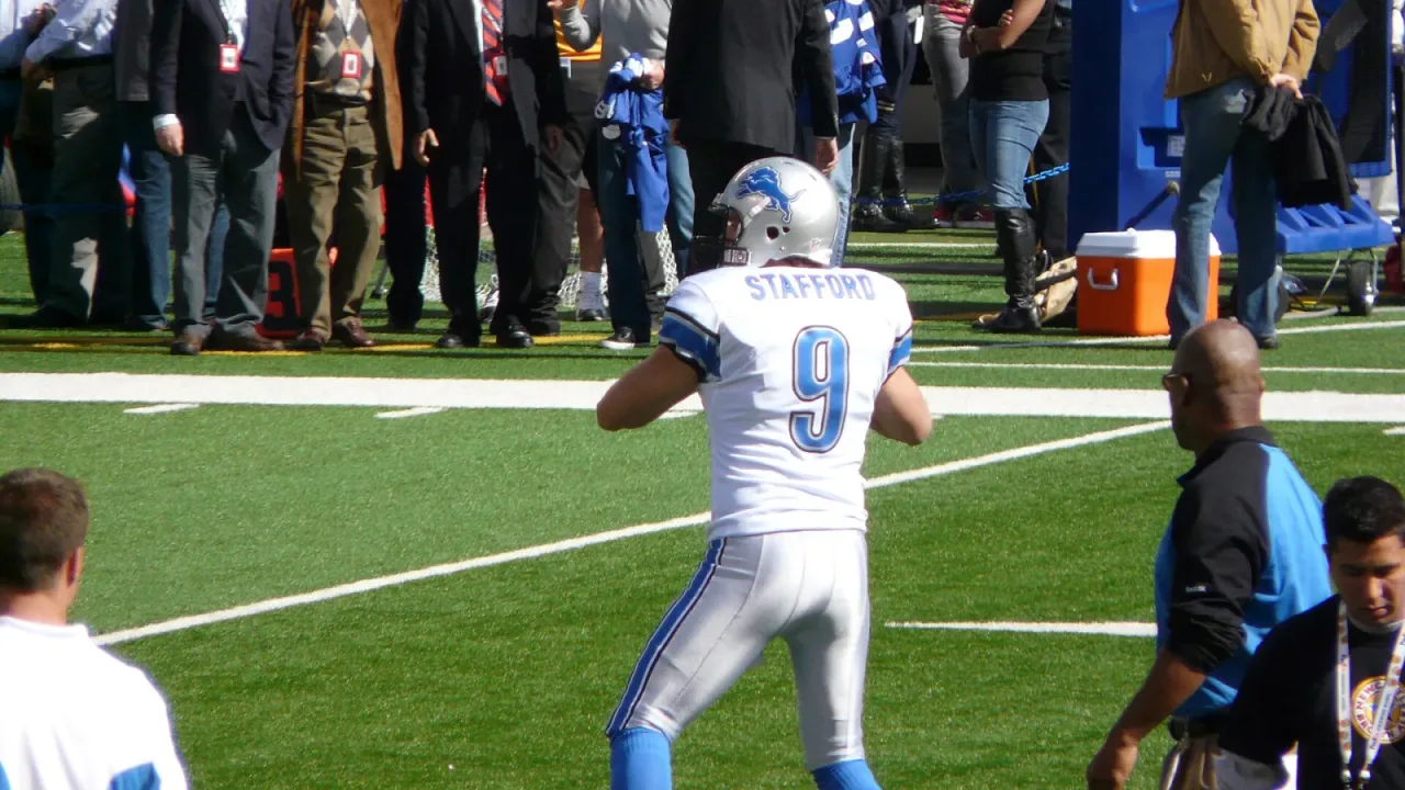 Detroit Lions Quarterback Matthew Stafford