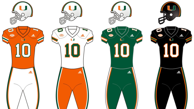 Uniforms of the Miami Hurricanes football team